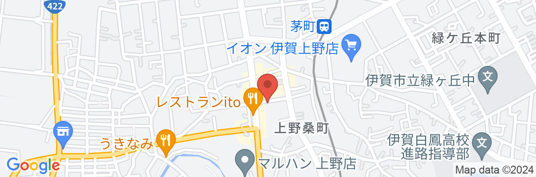 旅館 薫楽荘の地図