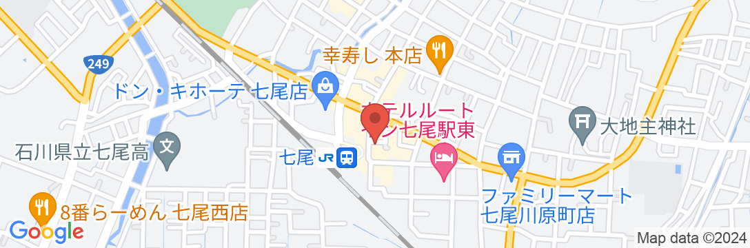 ビジネスホテル井田屋の地図