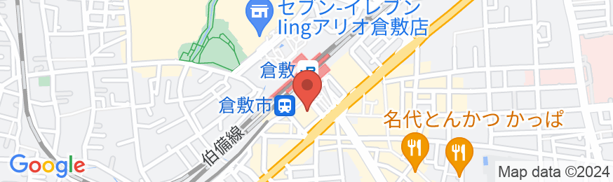 アパホテル〈倉敷駅前〉の地図