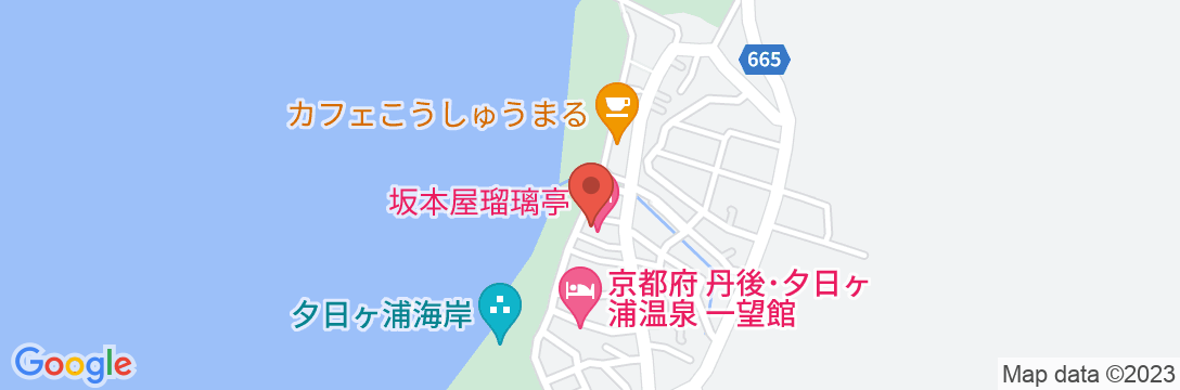 坂本屋 瑠璃亭の地図