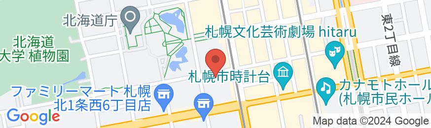札幌グランドホテルの地図