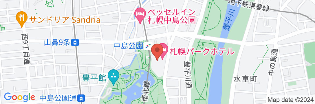 札幌パークホテルの地図