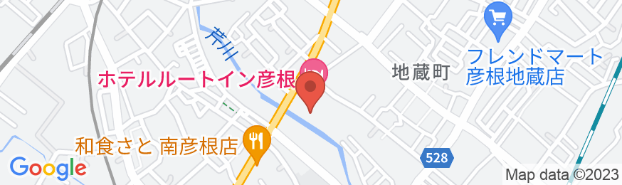 ホテル ルートイン彦根の地図