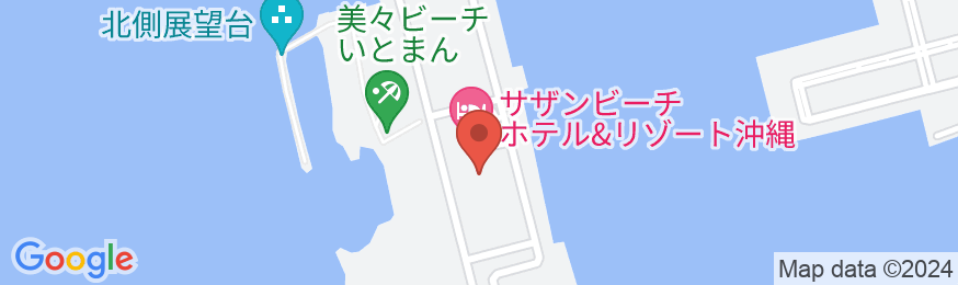 サザンビーチホテル&リゾート沖縄の地図