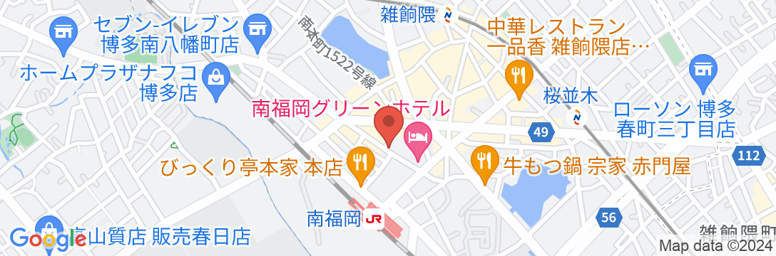 萃豊閣ホテル(SUIHOKAKU HOTEL)の地図