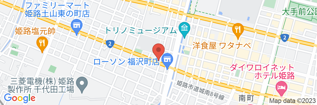 姫路シティホテルの地図