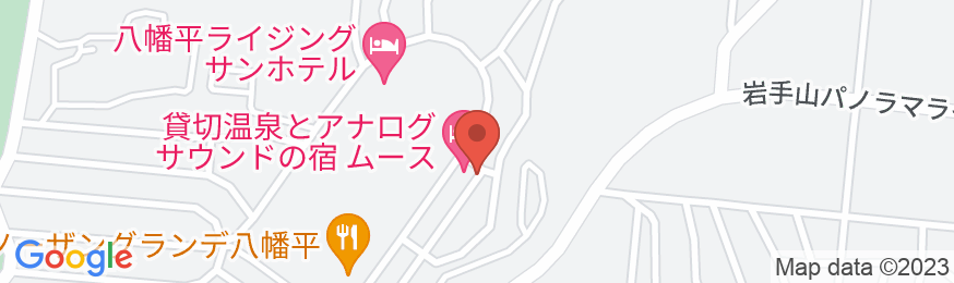 八幡平温泉郷 ペンション フレンズの地図