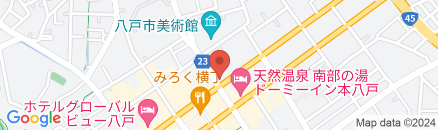 ダイワロイネットホテル八戸の地図