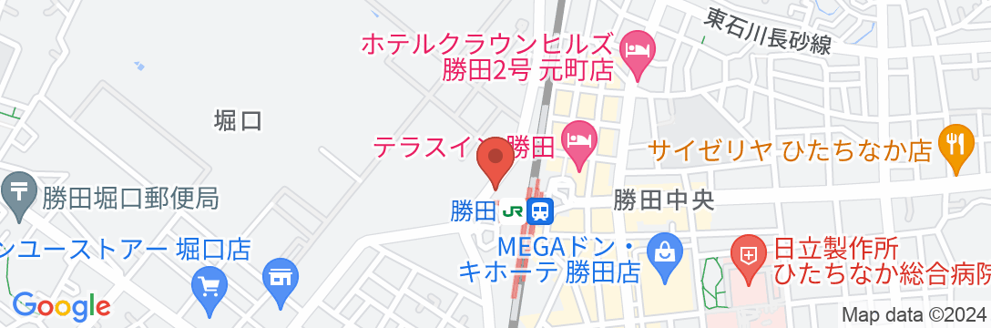 ライフイン勝田駅西(BBHホテルグループ)の地図