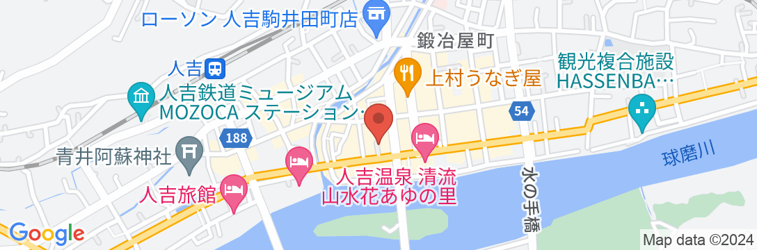 町屋旅館 一富士の地図