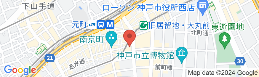 神戸元町東急REIホテルの地図
