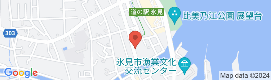 池田屋旅館の地図