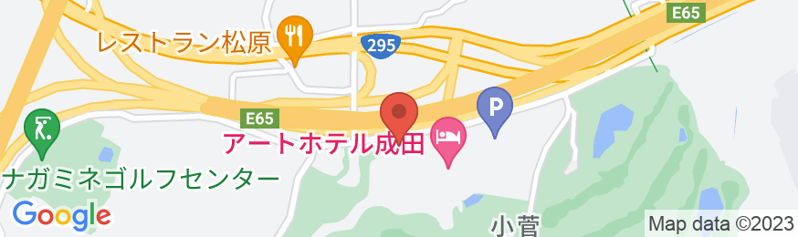 アートホテル成田の地図
