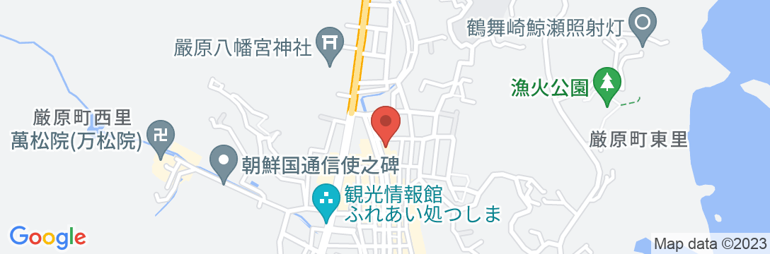 旅館 万松閣 <対馬>の地図