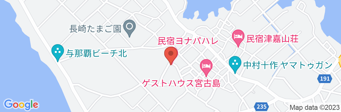 ヨナパハレ<宮古島>の地図