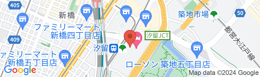 コンラッド東京の地図
