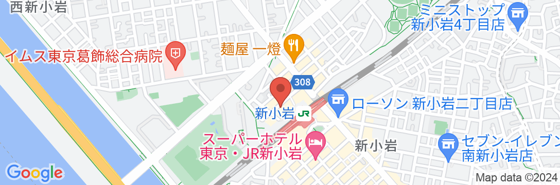 サイプレスイン東京の地図