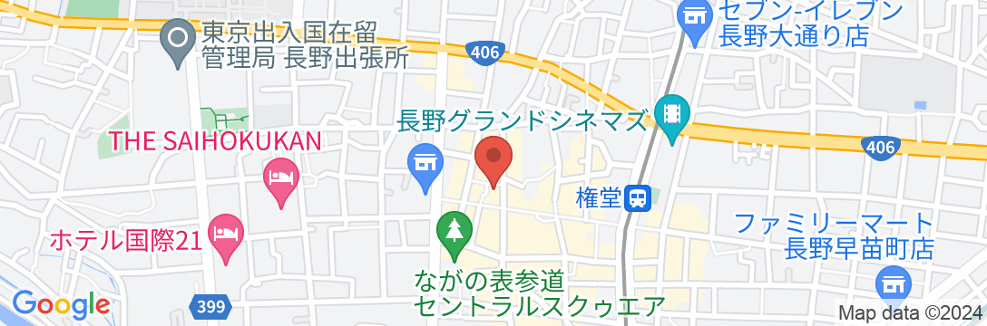 ホテル ニューやまの地図
