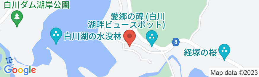 コテージ村 木湖里館の地図
