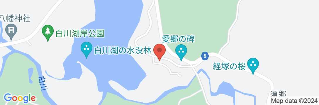コテージ村 木湖里館の地図