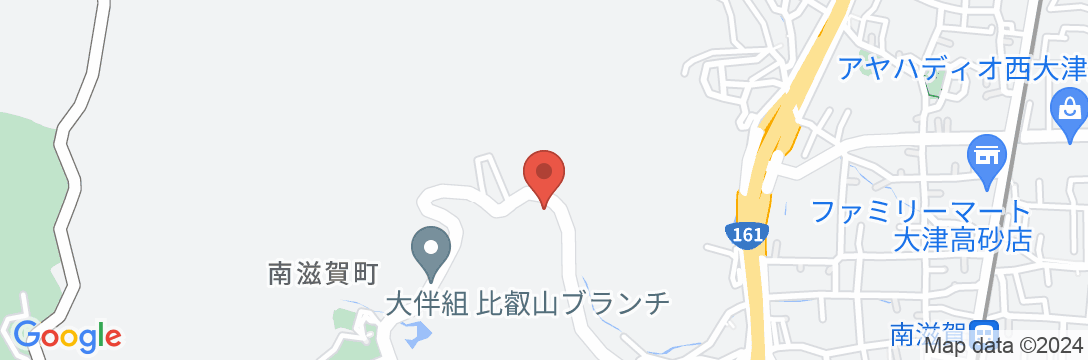 ホテル大津の地図