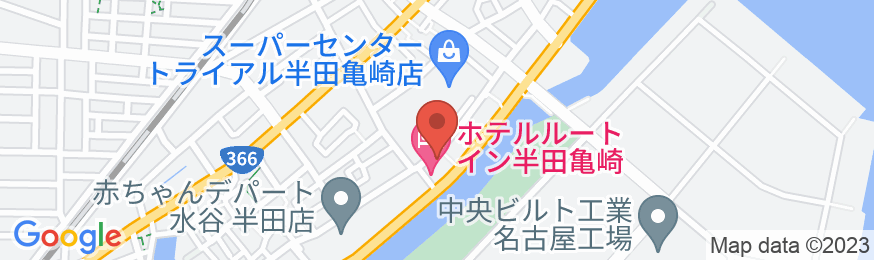 ホテル ルートイン半田亀崎の地図