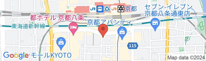 イビススタイルズ京都ステーションの地図