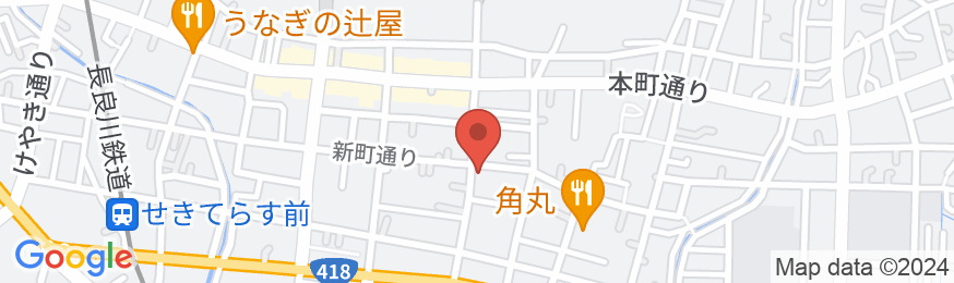 安田屋旅館<岐阜県>の地図
