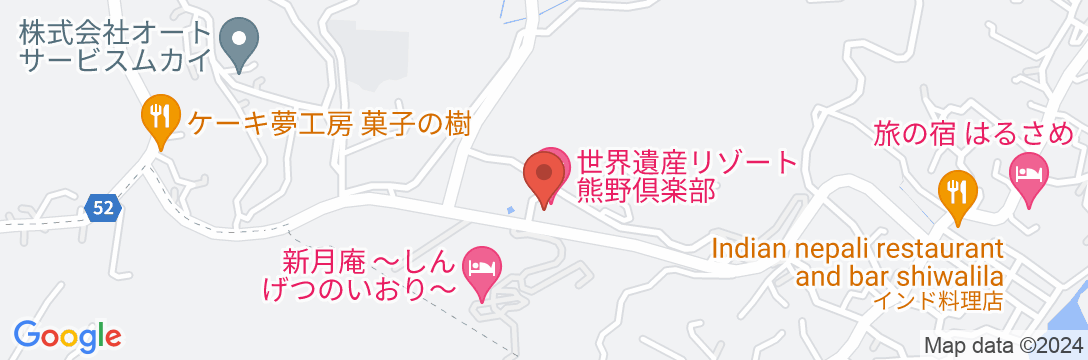 里創人 熊野倶楽部の地図