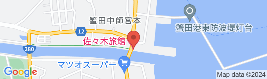 佐々木旅館の地図