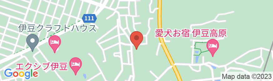 介山・本館 伊豆梛の地図