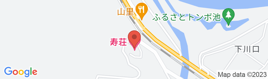 雲母温泉 高台の宿 寿荘の地図