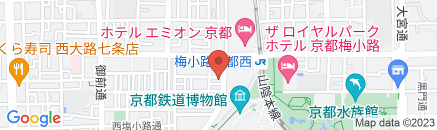 京町家 nao炬乃座 別邸 梅小路の地図