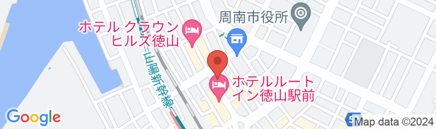 HOTEL AZ 山口徳山店の地図