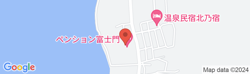 ペンション富士門の地図