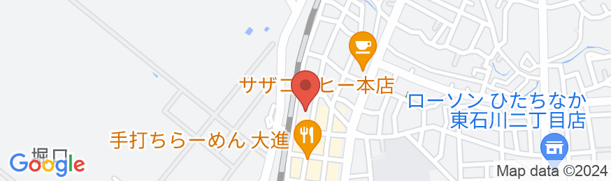 勝田プラザビジネスホテルの地図