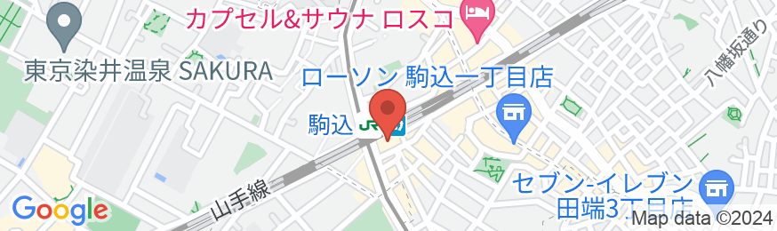 JR東日本ホテルメッツ駒込の地図