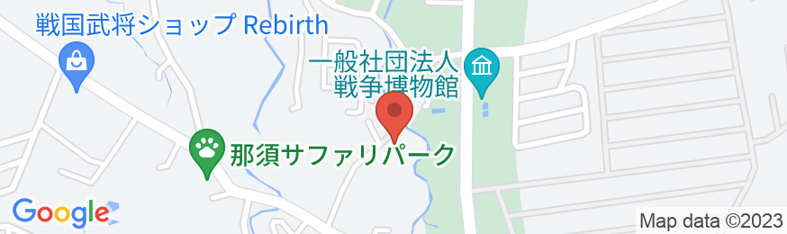 那須の温泉宿 昔日(せきじつ・オールドデイズ)の地図