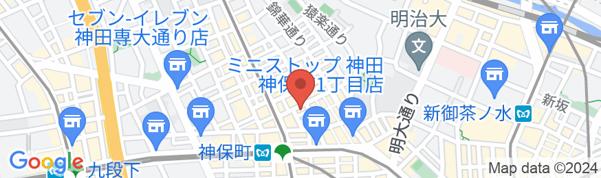 住友不動産ホテル ヴィラフォンテーヌ東京神保町の地図