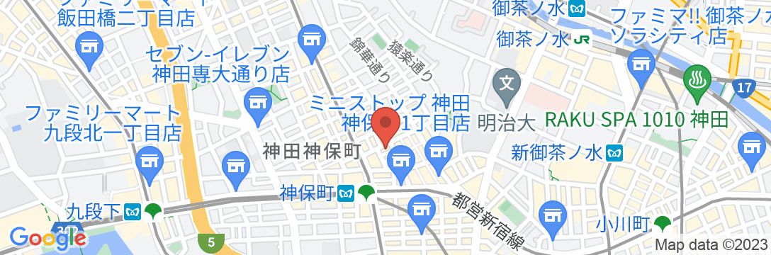 住友不動産ホテル ヴィラフォンテーヌ東京神保町の地図