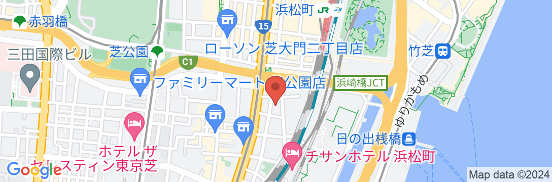住友不動産ホテル ヴィラフォンテーヌ東京浜松町の地図