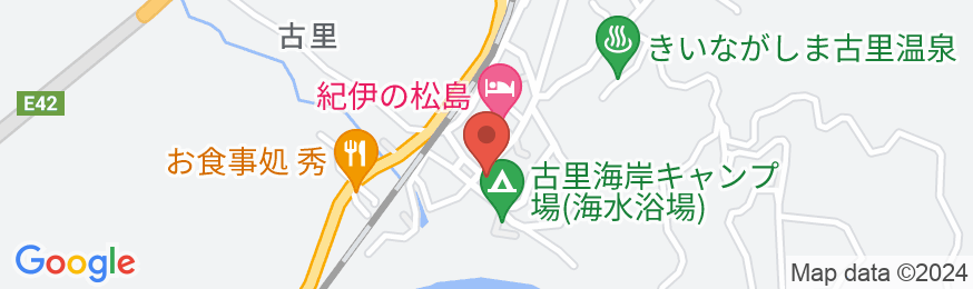 酒蔵と地魚の宿 桃太郎の地図