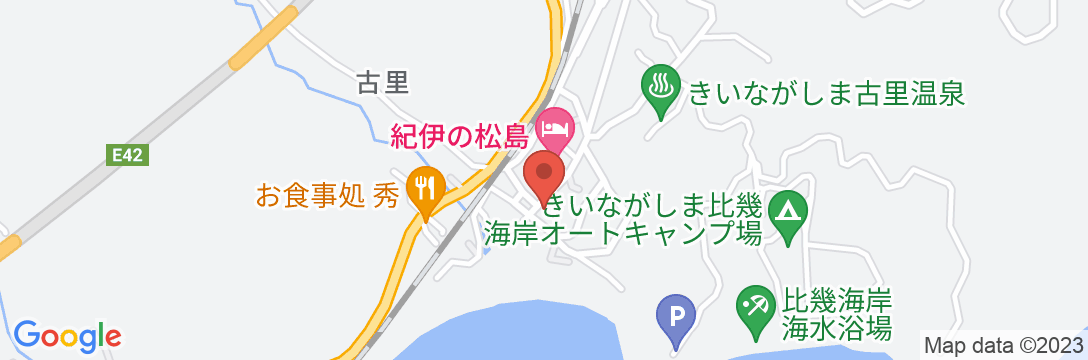 酒蔵と地魚の宿 桃太郎の地図