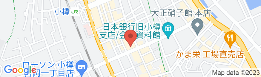 オーセントホテル小樽の地図