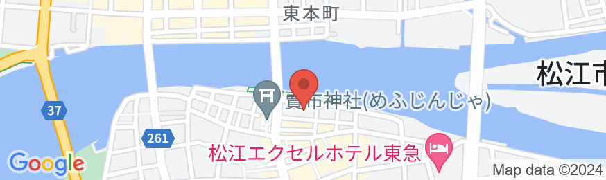 野津旅館の地図
