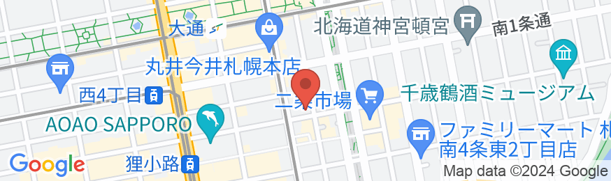 ホテルWBF札幌中央の地図