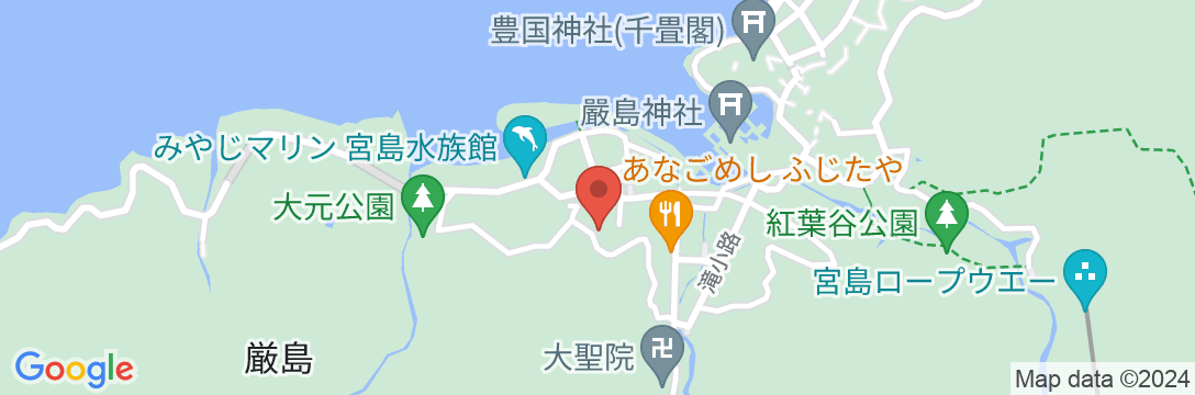 聚景荘の地図
