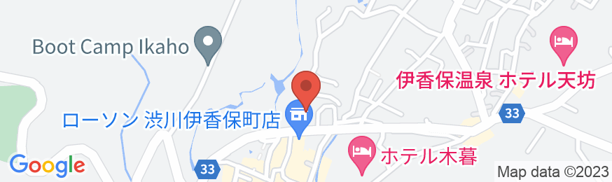 伊香保温泉 とどろきの地図