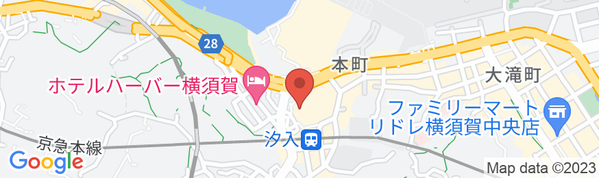メルキュールホテル横須賀の地図