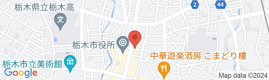 ホテルサンルート栃木の地図